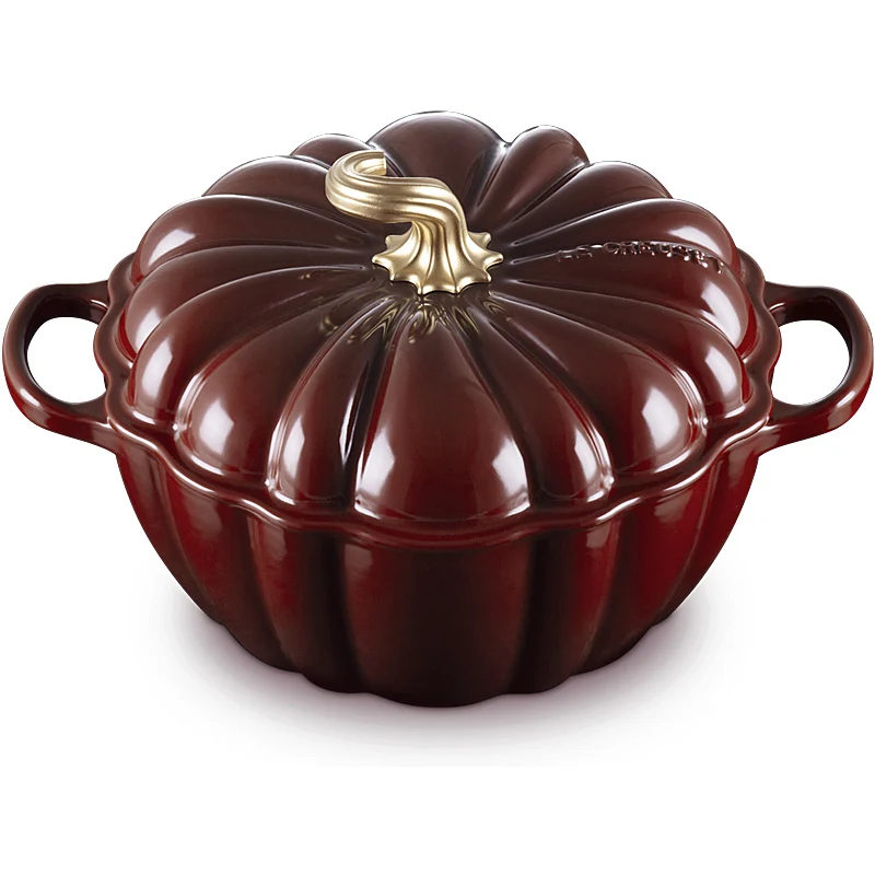 Le Creuset Kürbis-Bräter Signature 24 cm Garnet