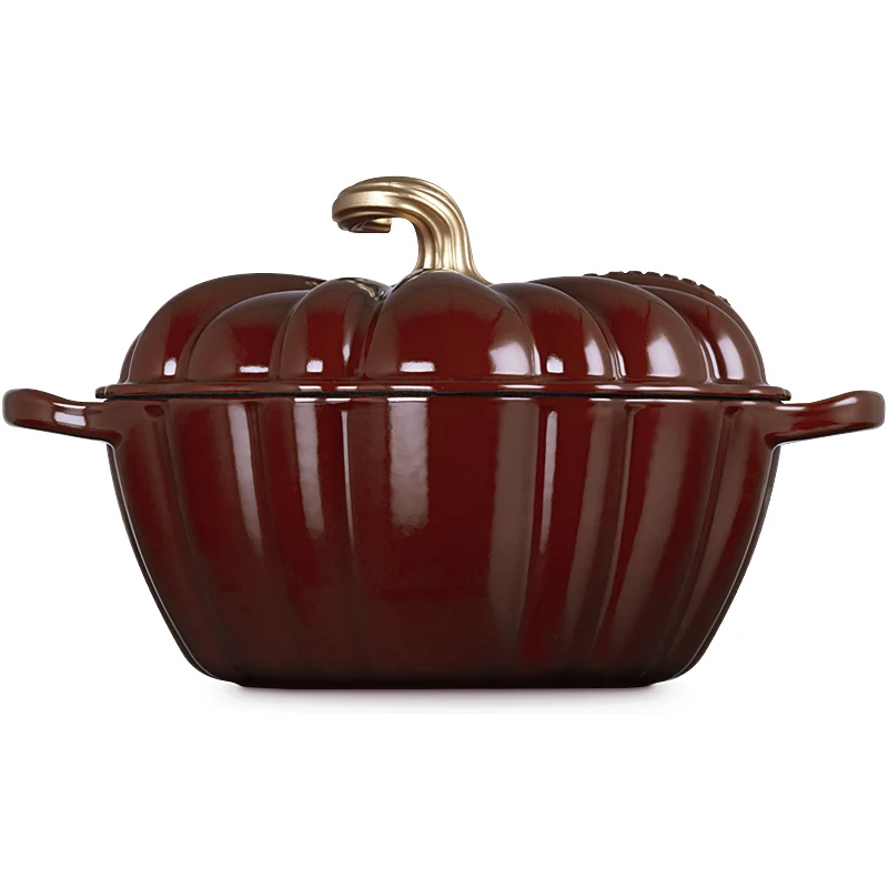 Le Creuset Kürbis-Bräter Signature 24 cm Garnet