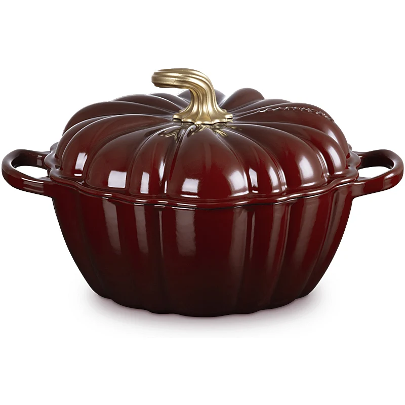 Le Creuset Kürbis-Bräter Signature 24 cm Garnet