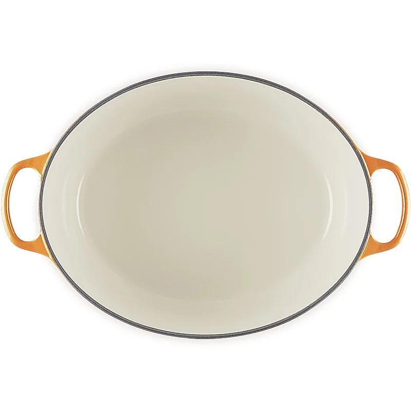 Le Creuset Bräter Signature oval 29 cm Flamme Dorée