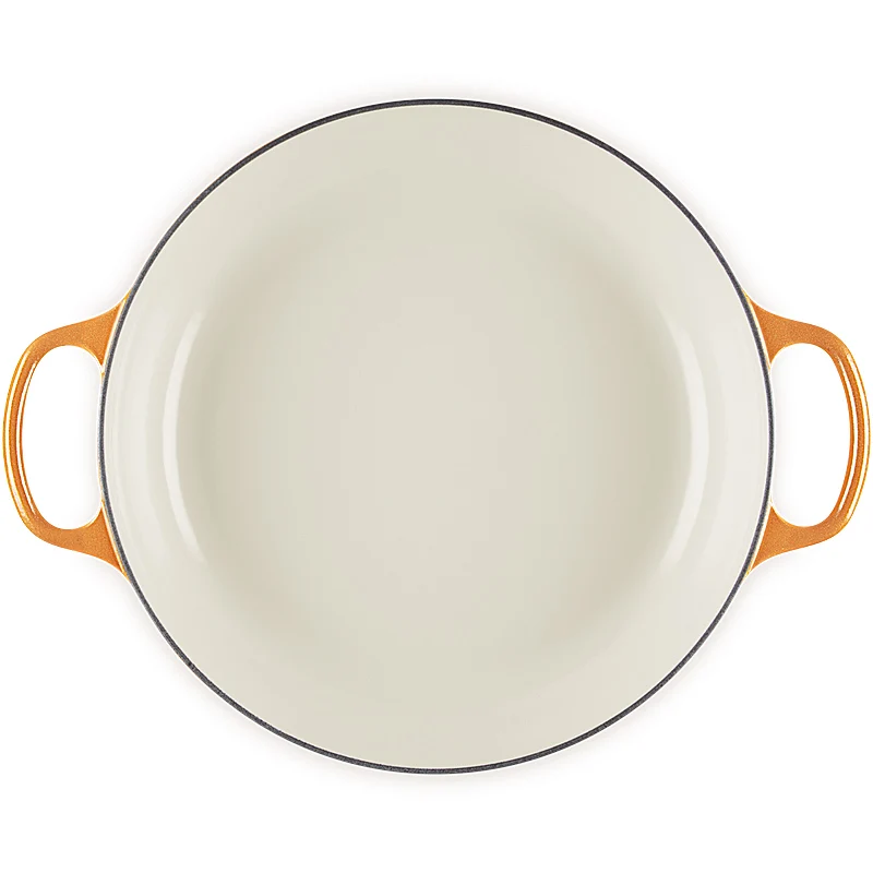 Le Creuset Gourmet-Profitopf Signature rund 30 cm Flamme Dorée