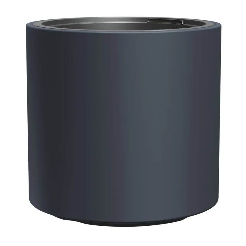 Prosperplast flower pot, with insert, frostproof, height 38cm, anthracite, Heos