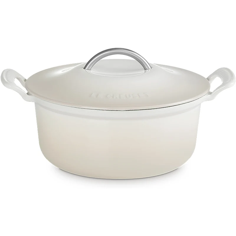 Le Creuset Bräter rund Modern Heritage 26 cm Meringue