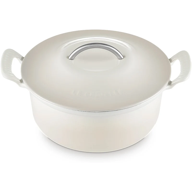 Le Creuset Bräter rund Modern Heritage 26 cm Meringue