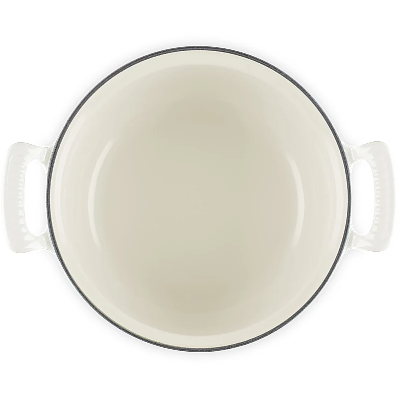 Le Creuset Bräter rund Modern Heritage 26 cm Meringue