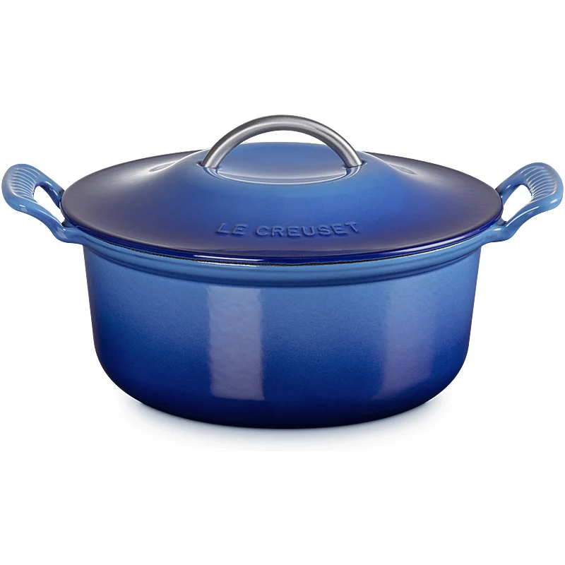 Le Creuset Bräter rund Modern Heritage 26 cm Azure