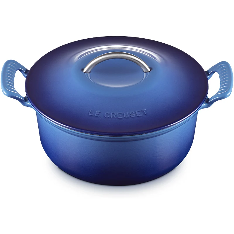 Le Creuset Bräter rund Modern Heritage 26 cm Azure
