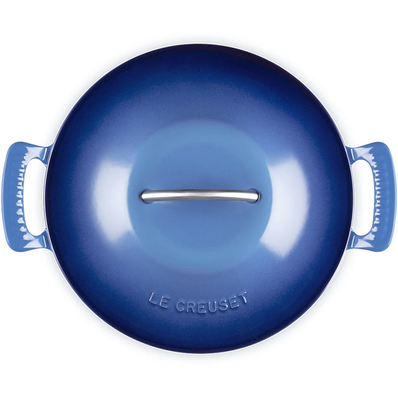 Le Creuset Bräter rund Modern Heritage 26 cm Azure