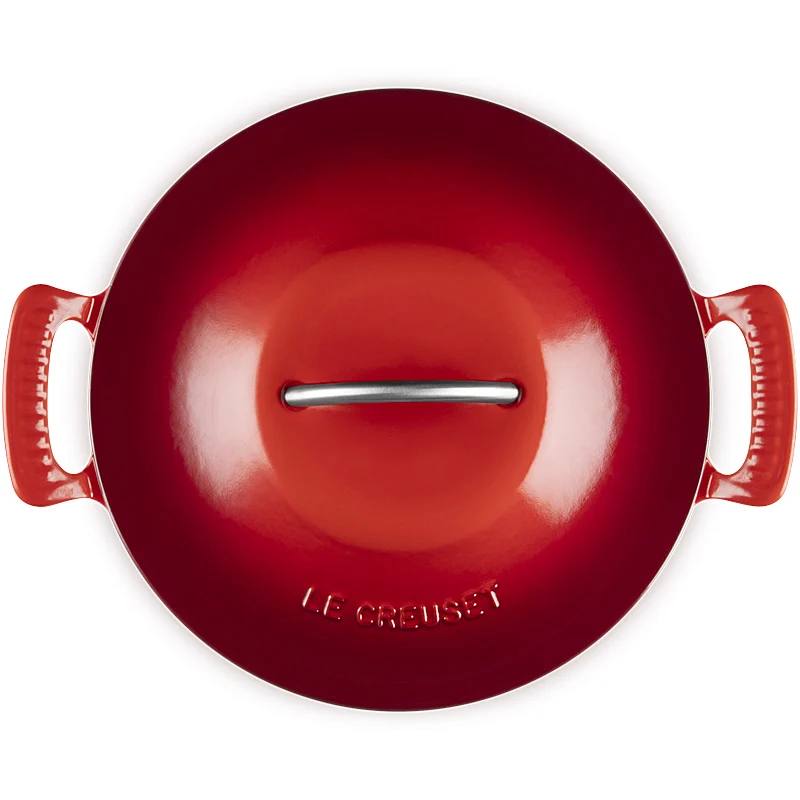 Le Creuset Bräter rund Modern Heritage 26 cm Kirschrot