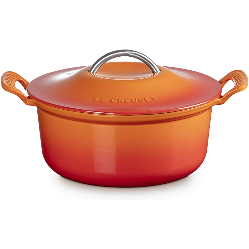 Le Creuset Bräter rund Modern Heritage 26 cm Ofenrot