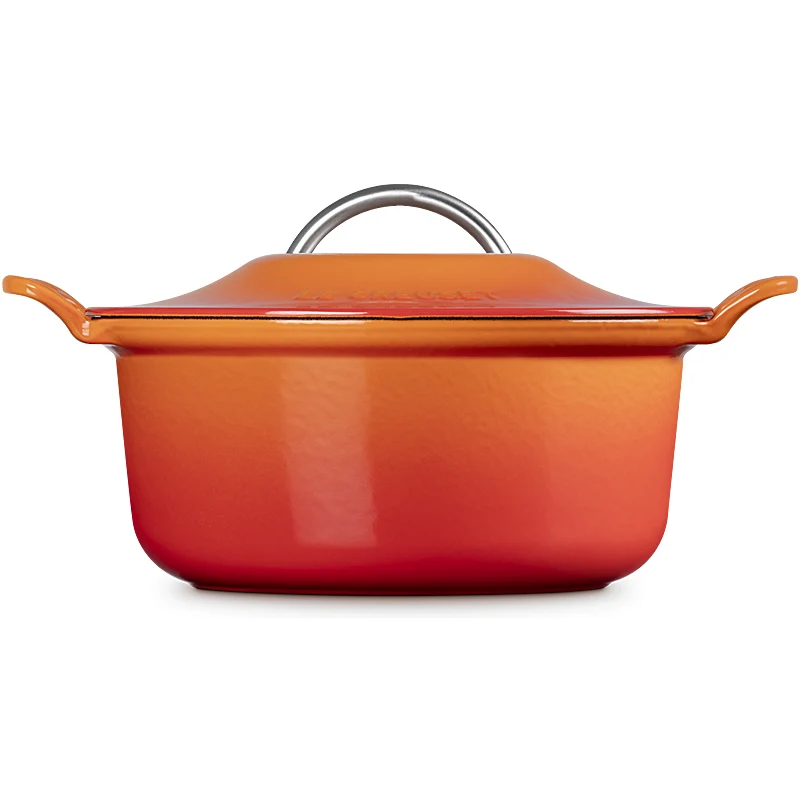 Le Creuset Bräter rund Modern Heritage 26 cm Ofenrot