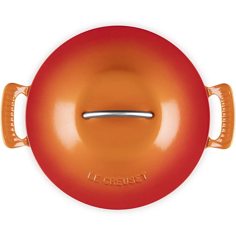 Le Creuset Bräter rund Modern Heritage 26 cm Ofenrot