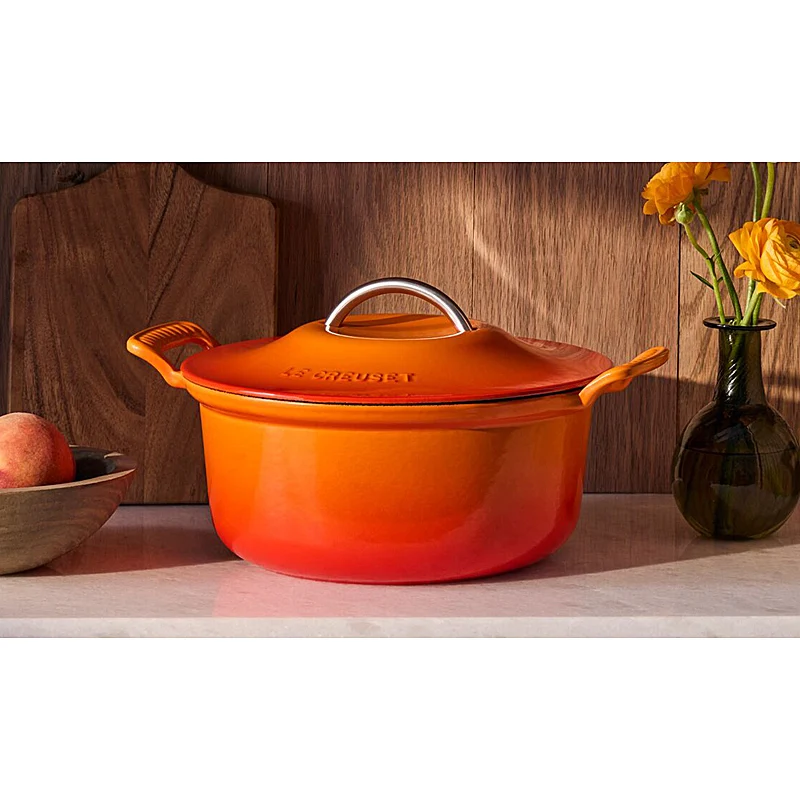 Le Creuset Bräter rund Modern Heritage 26 cm Ofenrot