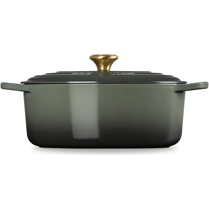 Le Creuset Bräter Signature oval 31 cm Thyme