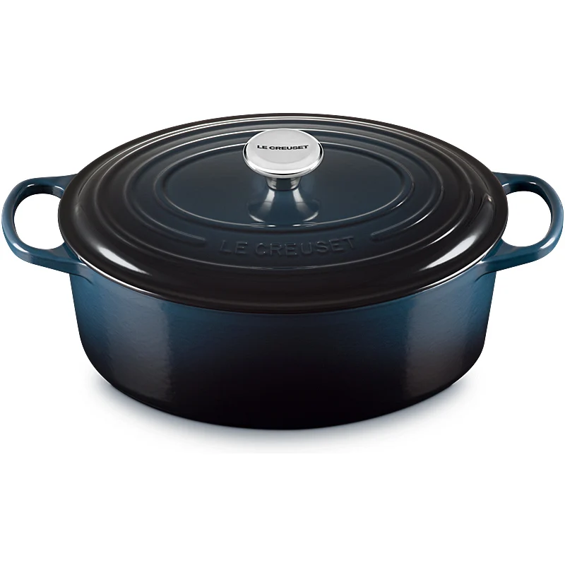 Le Creuset Bräter Signature oval 31 cm Nuit
