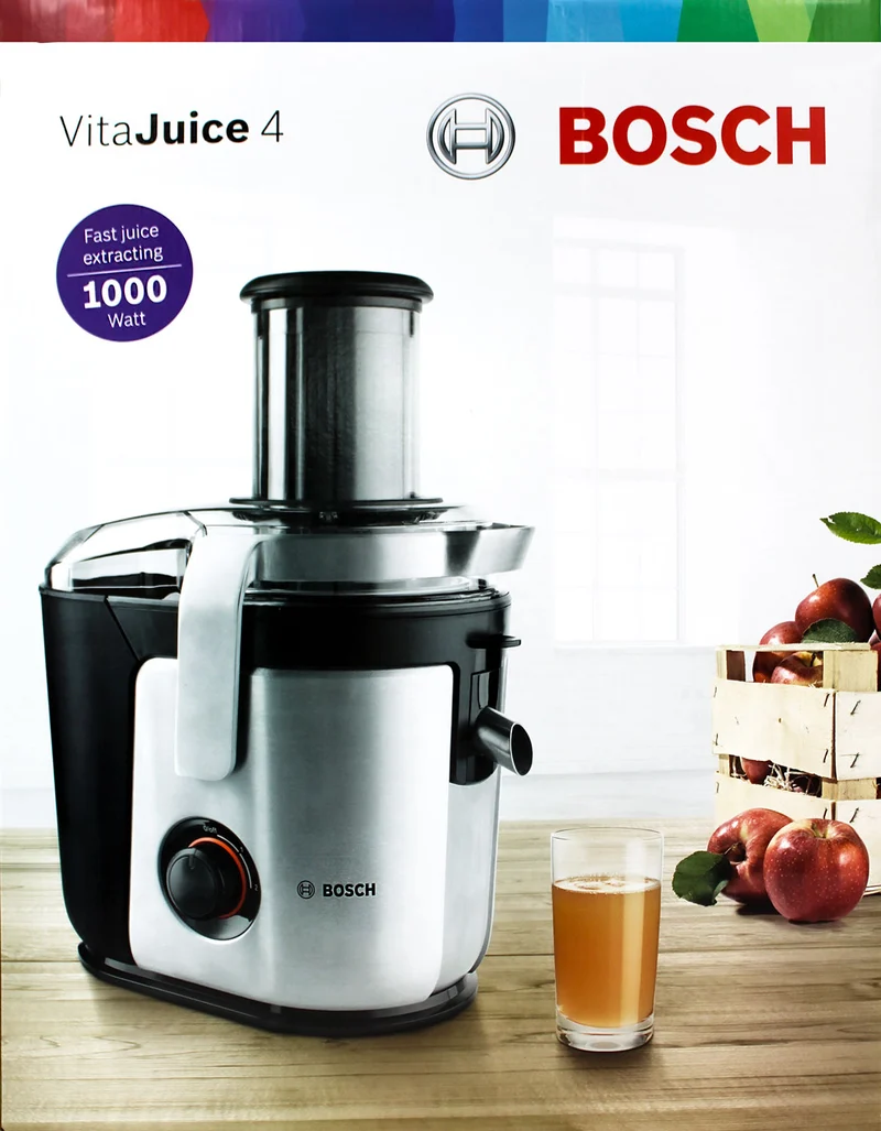 Bosch MES4000 Entsafter Edelstahl 1.000 Watt