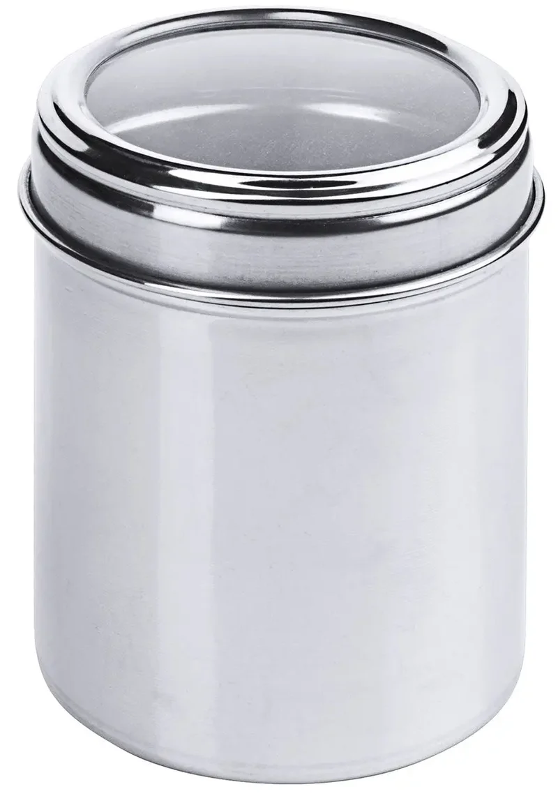 Edelstahl Vorratsdose mit Sichtdeckel 0,5-4,5 Liter