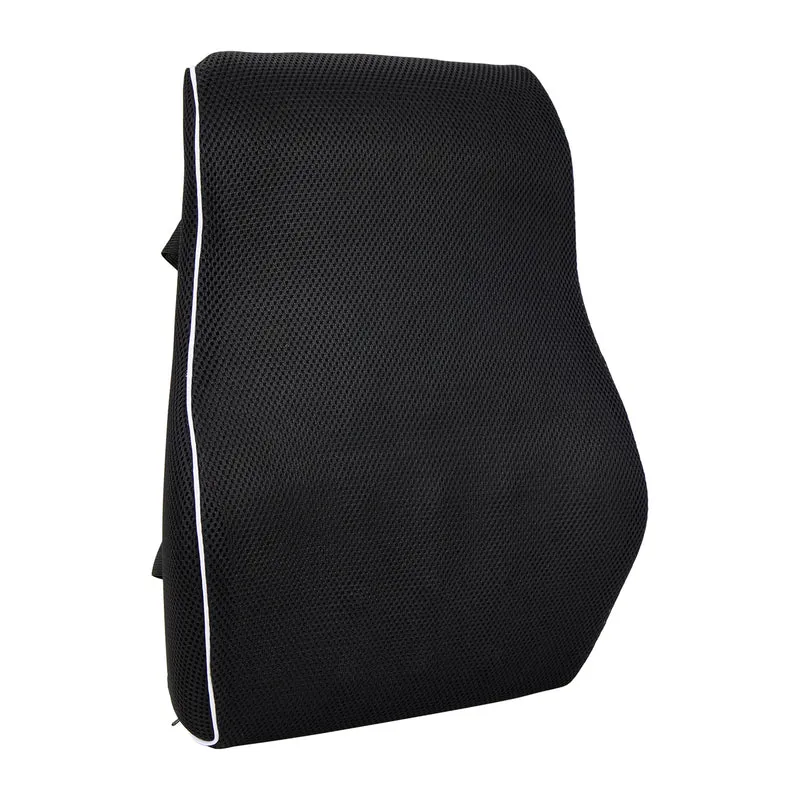 Promedix Memory Foam Lumbar Pillow, 44x37x12 cm, foam density: 50D, PR-214