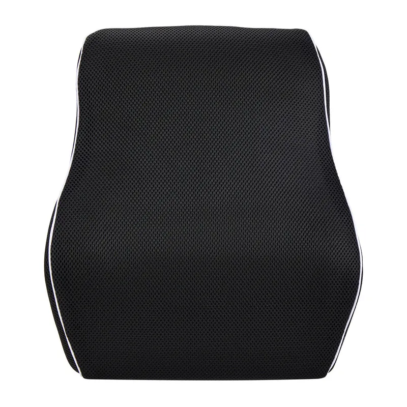 Promedix Memory Foam Lumbar Pillow, 44x37x12 cm, foam density: 50D, PR-214