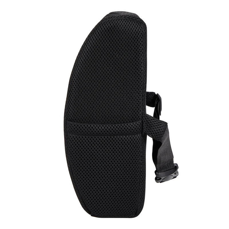 Promedix Memory Foam Lumbar Pillow, 34x31x12 cm, foam density: 50D, PR-216