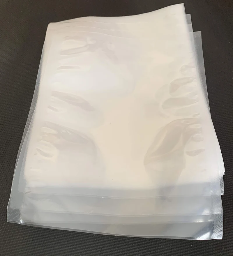 100 Stück Vakuumbeutel Siegelrandbeutel Vakuumtüten 90mµ transparent Einschweisstüten (115x450mm), 1