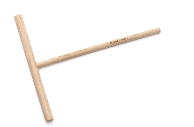 de Buyer Crêpe Teigverteiler, B Bois, rund, Holz