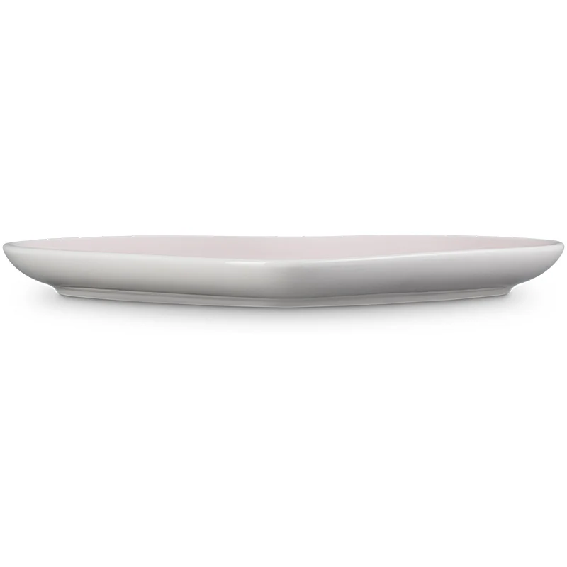 Le Creuset Teller Herzform 23 cm Shell Pink