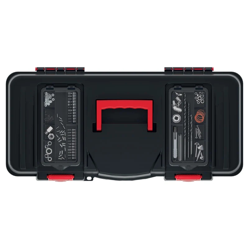 KISTENBERG CALIBER 60 KCR6030 Tool Box with Handle Lid Compartments 60cm Sturdy ABS Polycarbonate