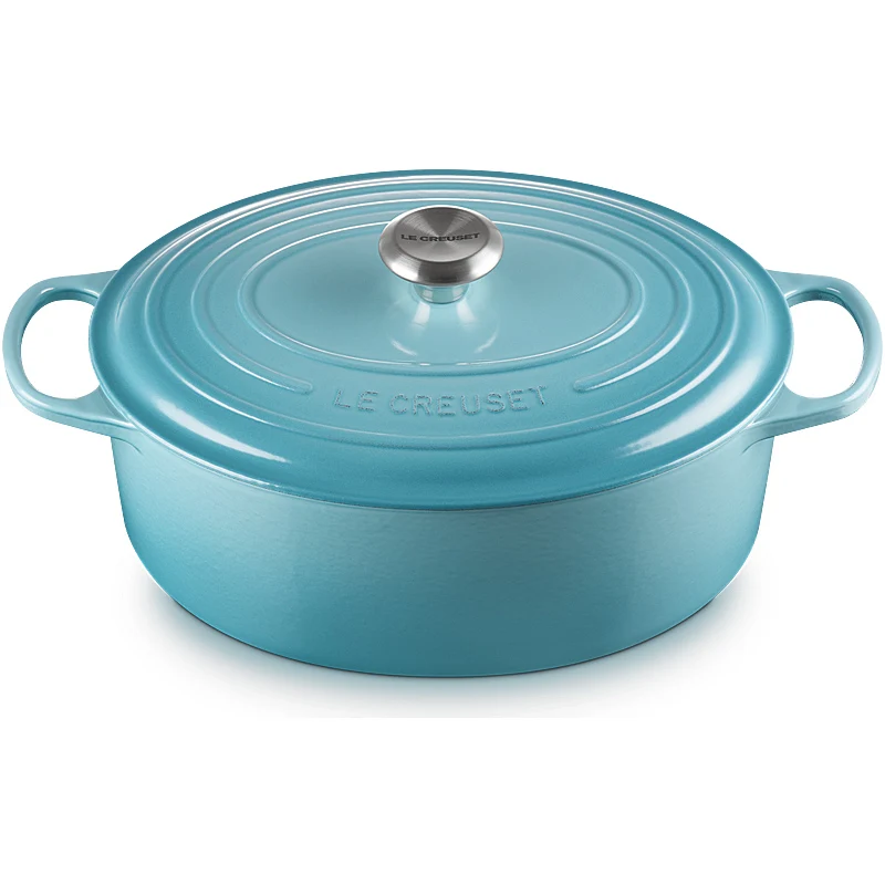Le Creuset Bräter Signature oval 29cm Karibik