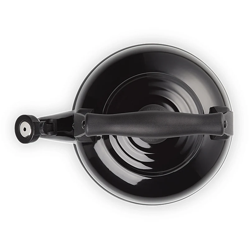 Le Creuset Wasserkessel Tradition 2,1 Liter Schwarz Glänzend