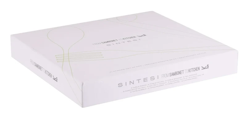 Sambonet Besteckset Sintesi - Edelstahl - 24-teilig / 6 Personen