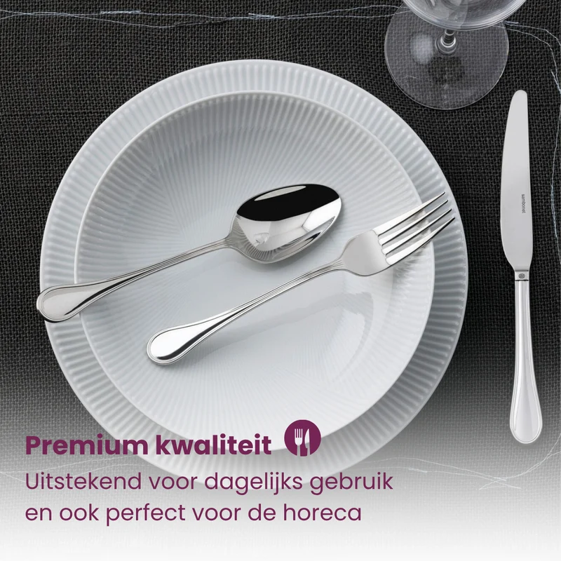Sambonet Besteckset Royal - Edelstahl - 36-teilig / 6 Personen
