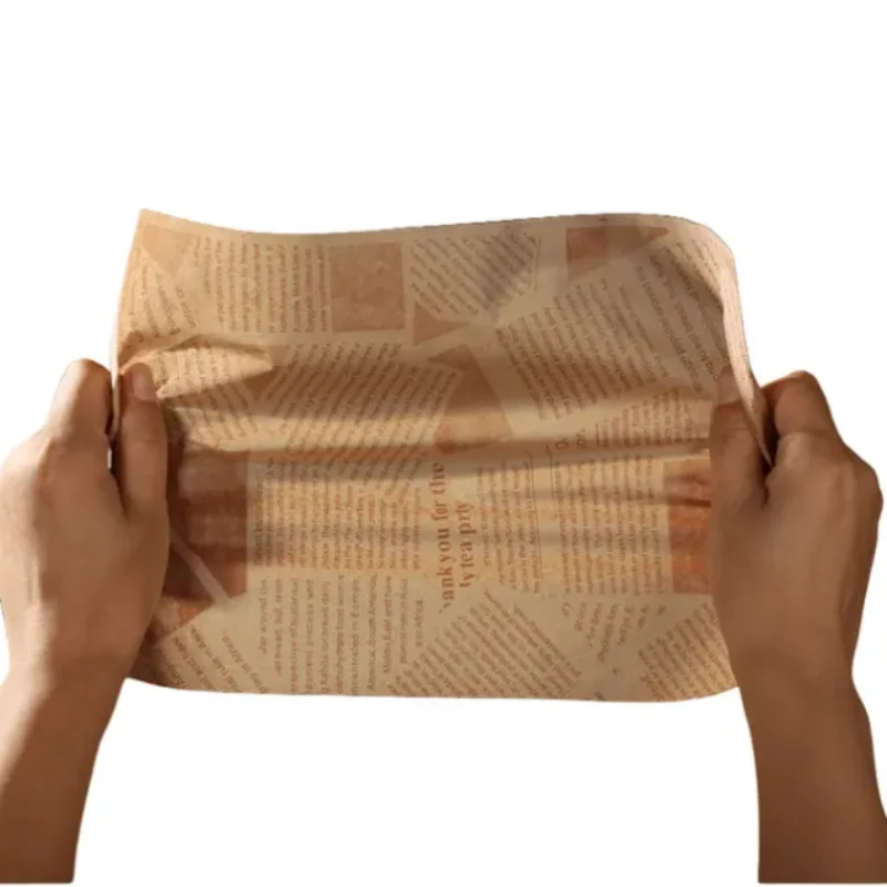 30x30cm Food-Grade Parchment Paper Sheets (100 Pack Non-Stick Siliconized)
