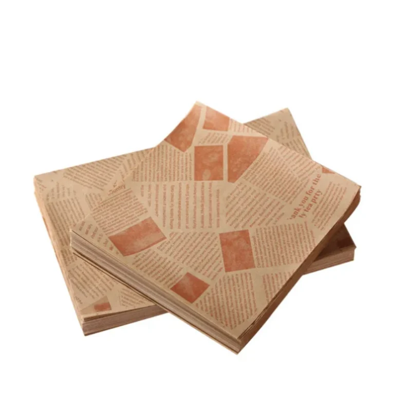 30x30cm Food-Grade Parchment Paper Sheets (100 Pack Non-Stick Siliconized)