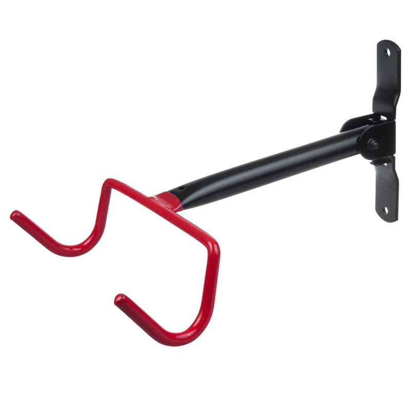 Maclean Horizontal Wall-Mounted Bike Rack, Steel, Max. Load 30 kg, MC-430, 3 pieces