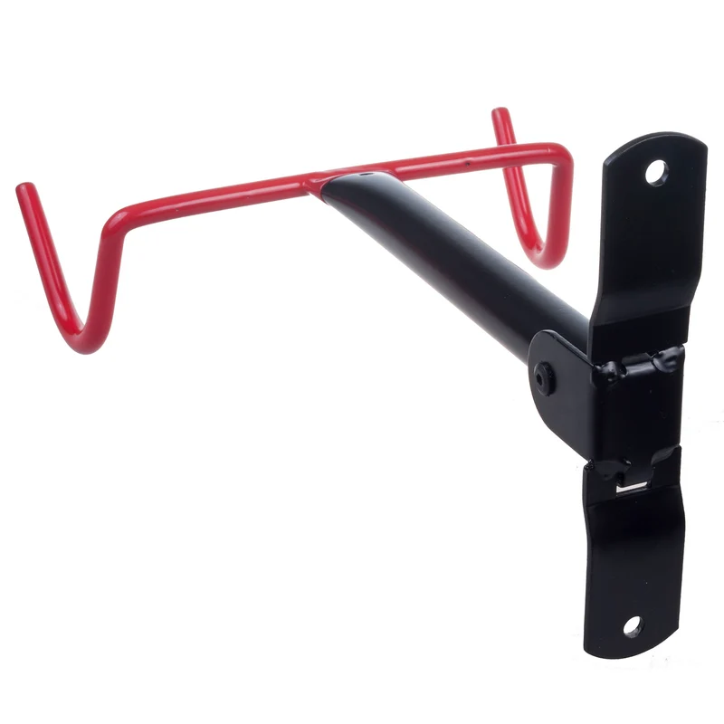 Maclean Horizontal Wall-Mounted Bike Rack, Steel, Max. Load 30 kg, MC-430, 4 pieces