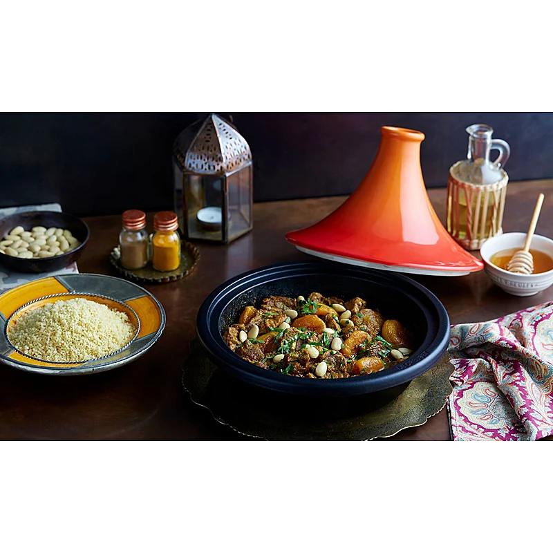 Le Creuset Tagine 27 cm Kirschrot