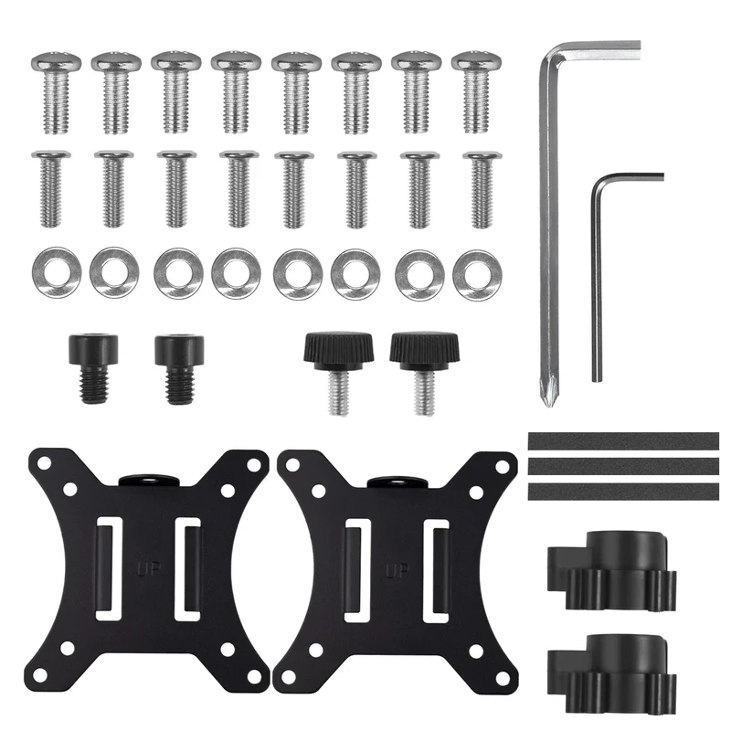 Maclean monitor mount, max VESA 100x100, 13-27", 9kg, MC-966