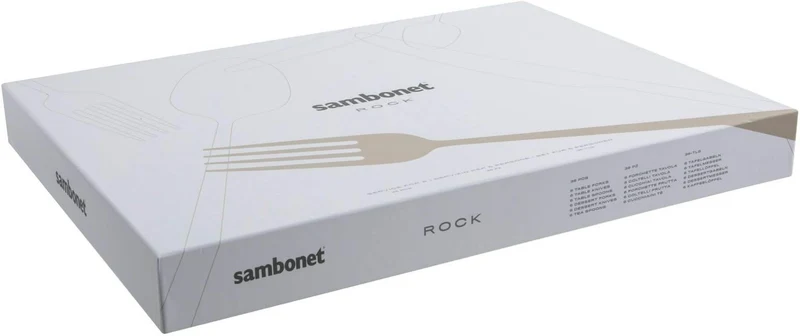 Sambonet Besteckset Rock - Antique Champagne - 36-teilig / 6 Personen