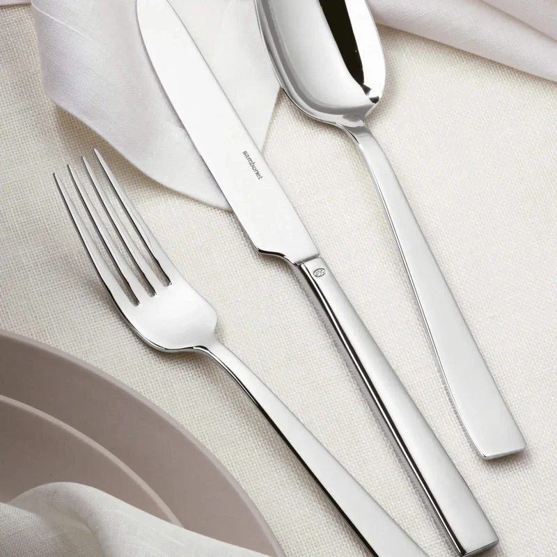 Sambonet Besteckset Flat - Edelstahl - 36-teilig / 6 Personen