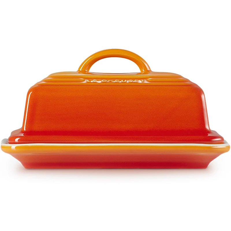Le Creuset Butterdose Ofenrot