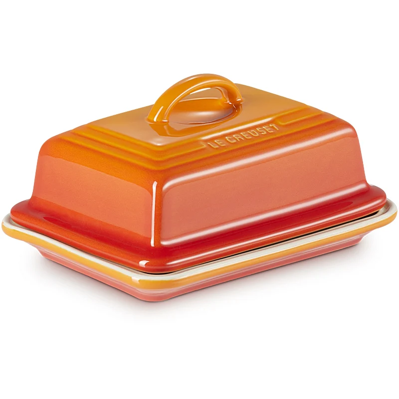 Le Creuset Butterdose Ofenrot