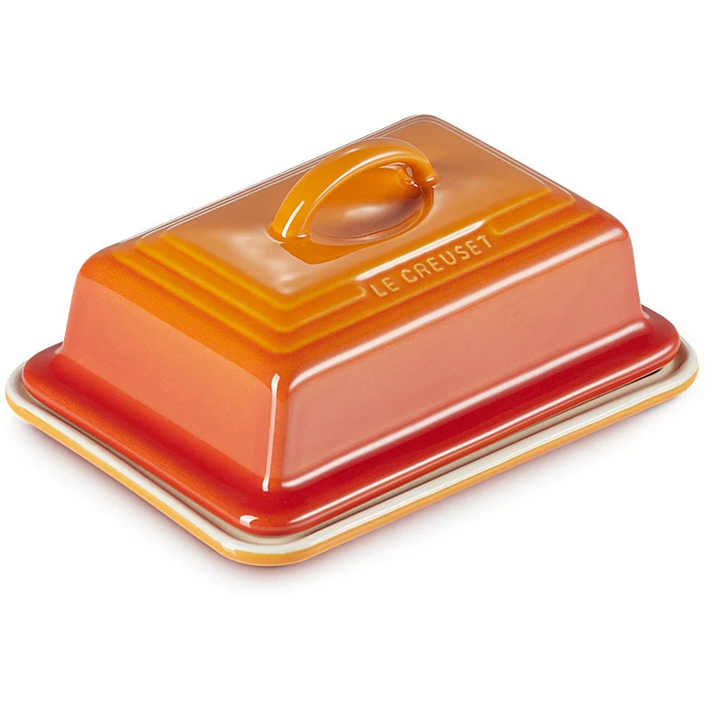 Le Creuset Butterdose Ofenrot