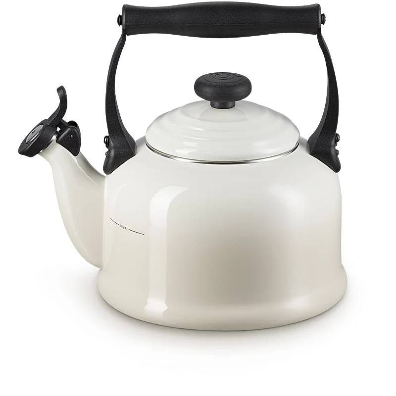Le Creuset Wasserkessel Tradition 2,1 Liter Meringue