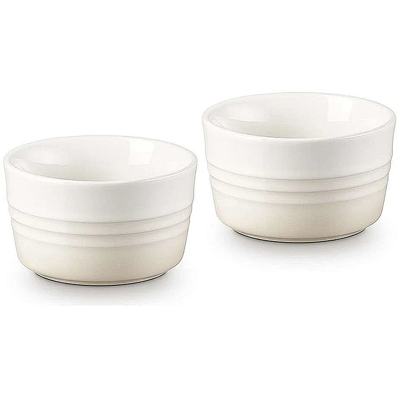 Le Creuset Förmchen 2er-Set Meringue