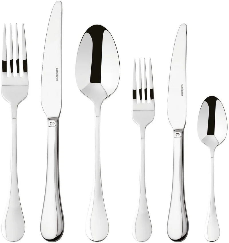 Sambonet Besteckset Bloom - Edelstahl - Monoblock - 36-teilig / 6 Personen