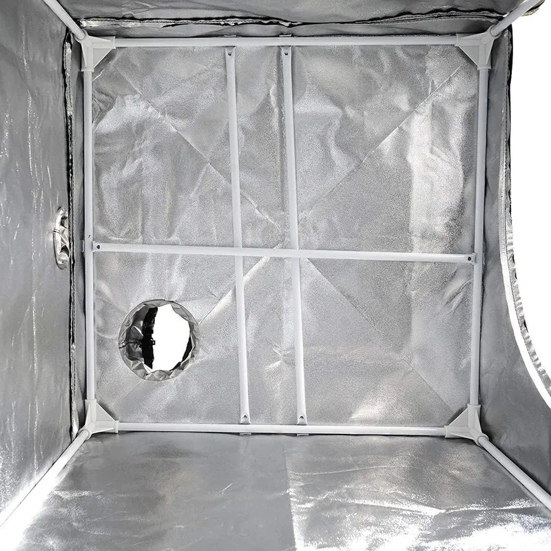Lisbon Growzelt 80 * 80 * 180 / Grow Tent Growtent Pflanzzelt Growschrank Anbau Anbauzelt Lichtdicht