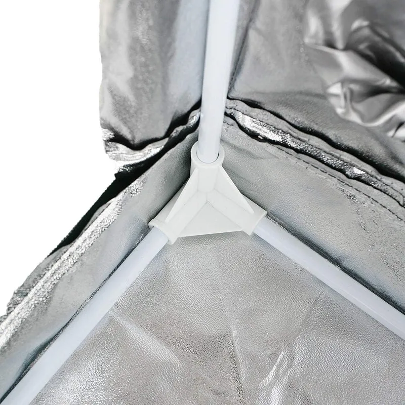 Lisbon Growzelt 80 * 80 * 180 / Grow Tent Growtent Pflanzzelt Growschrank Anbau Anbauzelt Lichtdicht