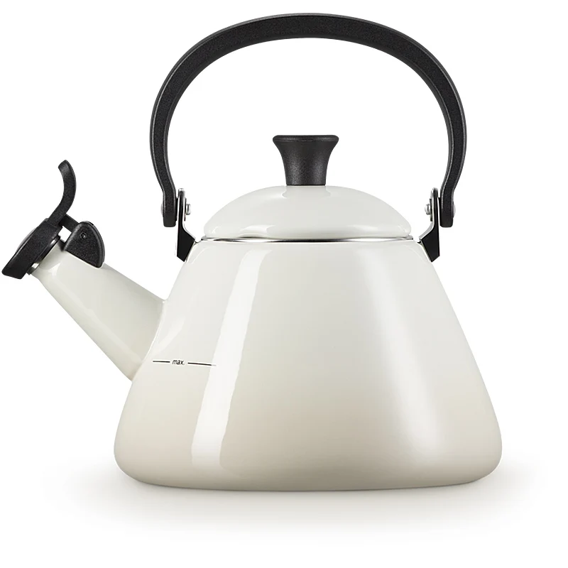 Le Creuset Wasserkessel Kone 1,6 Liter Meringue