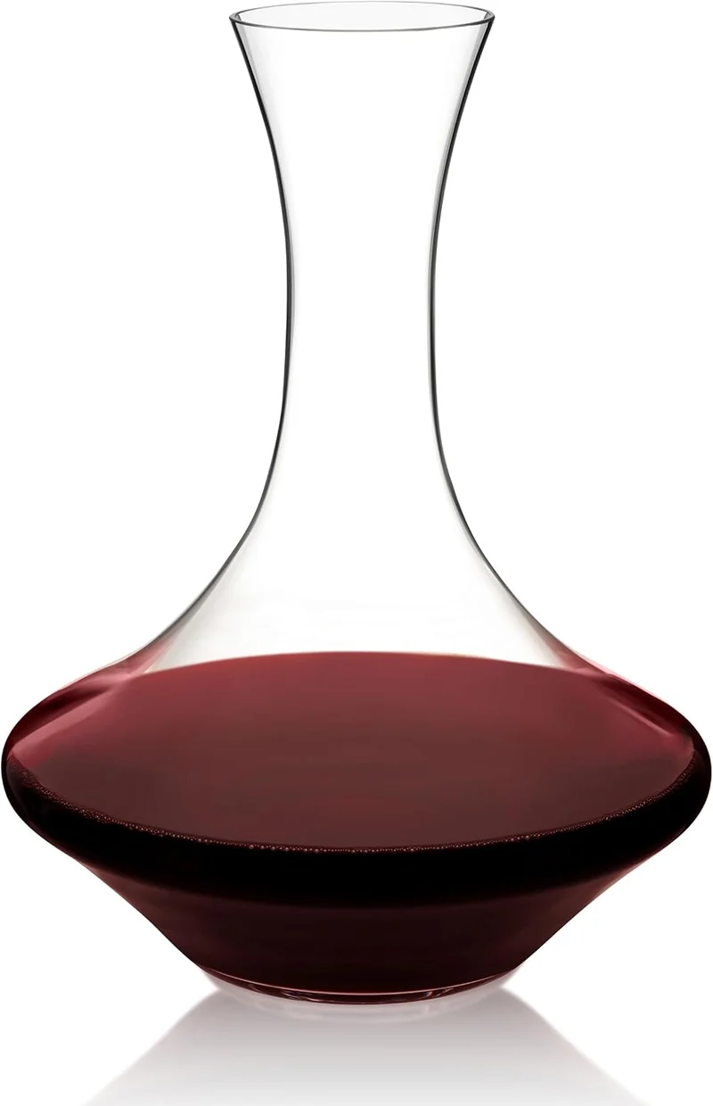 Spiegelau Dekanter Rotwein und Weisswein 1 Liter, Authentis, 7240257, Weinkaraffe aus Kristallglas,